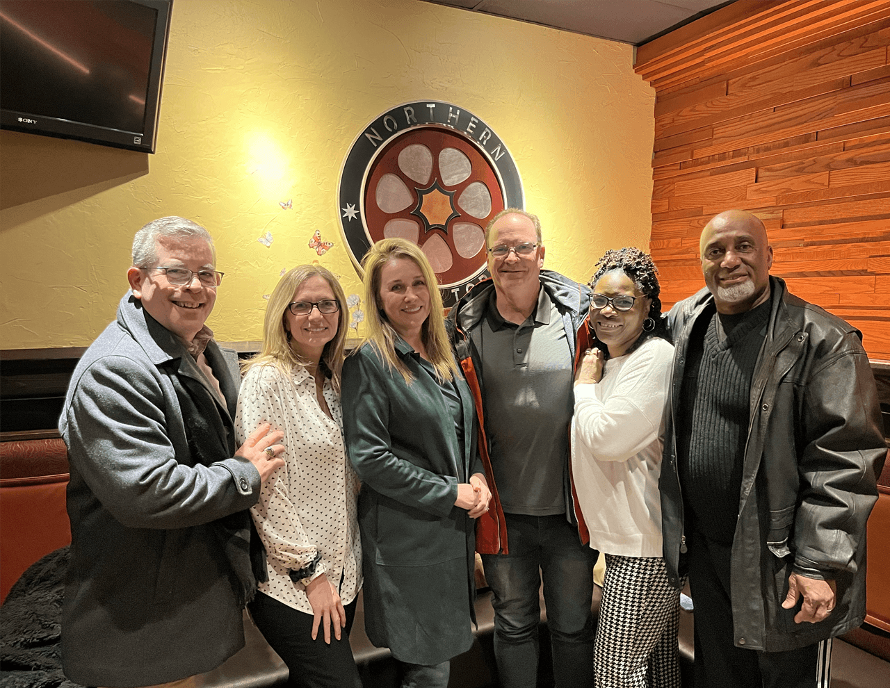 Amie & Calvin Burks with Rob and Mary Beth Blair and Lisa and Eric Gates